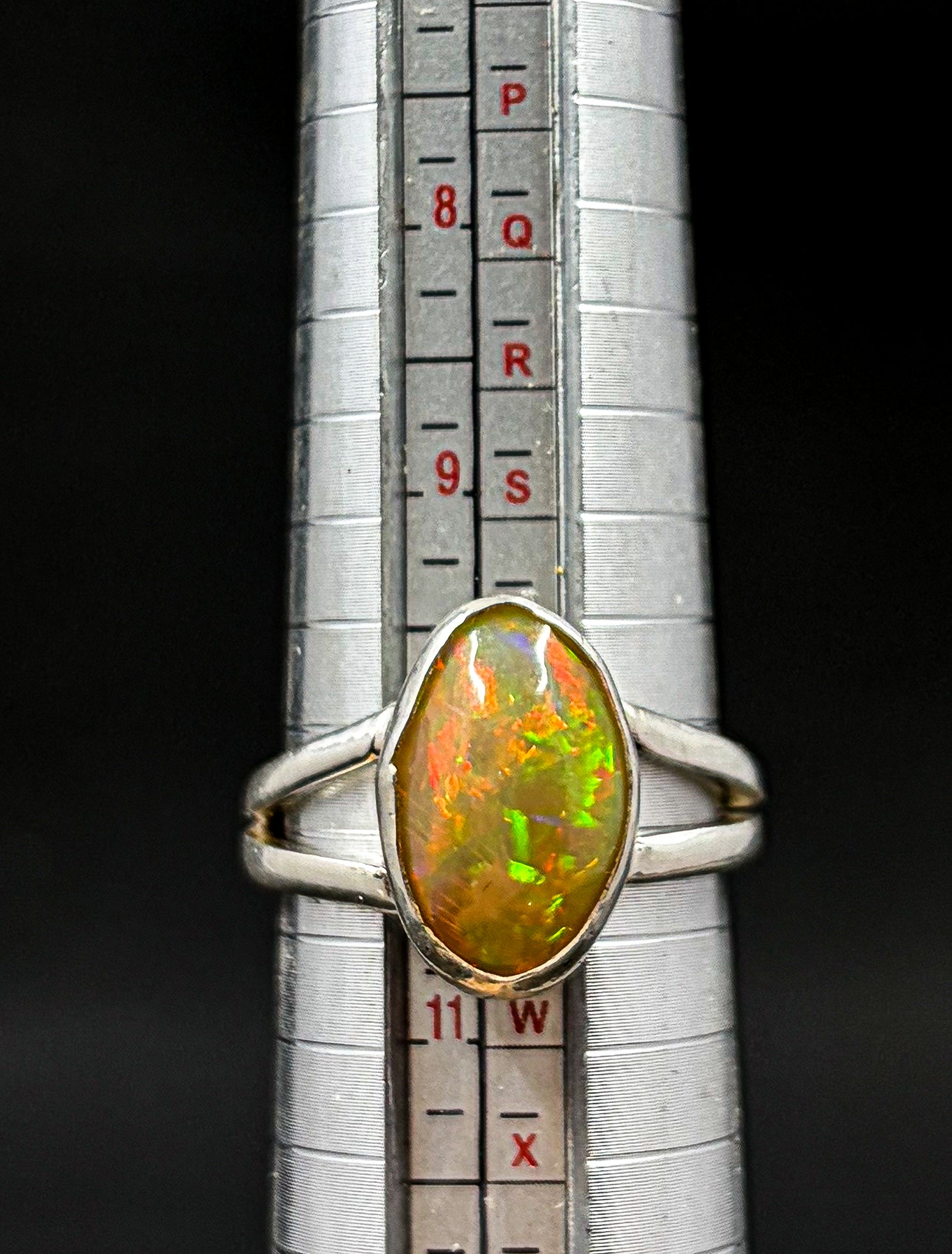 Opal Cabochon Ring