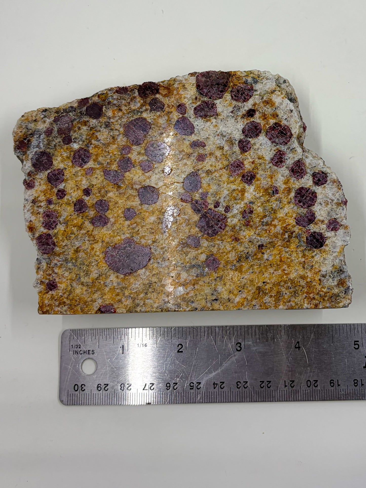 Garnets In Matrix Specimen, USA Specimen.