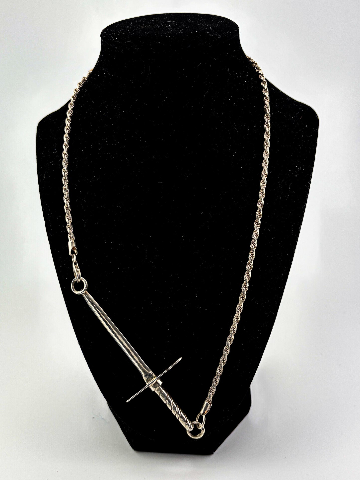 .925 Silver Sword Pendant
