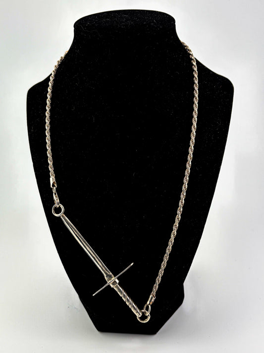 .925 Silver Sword Pendant