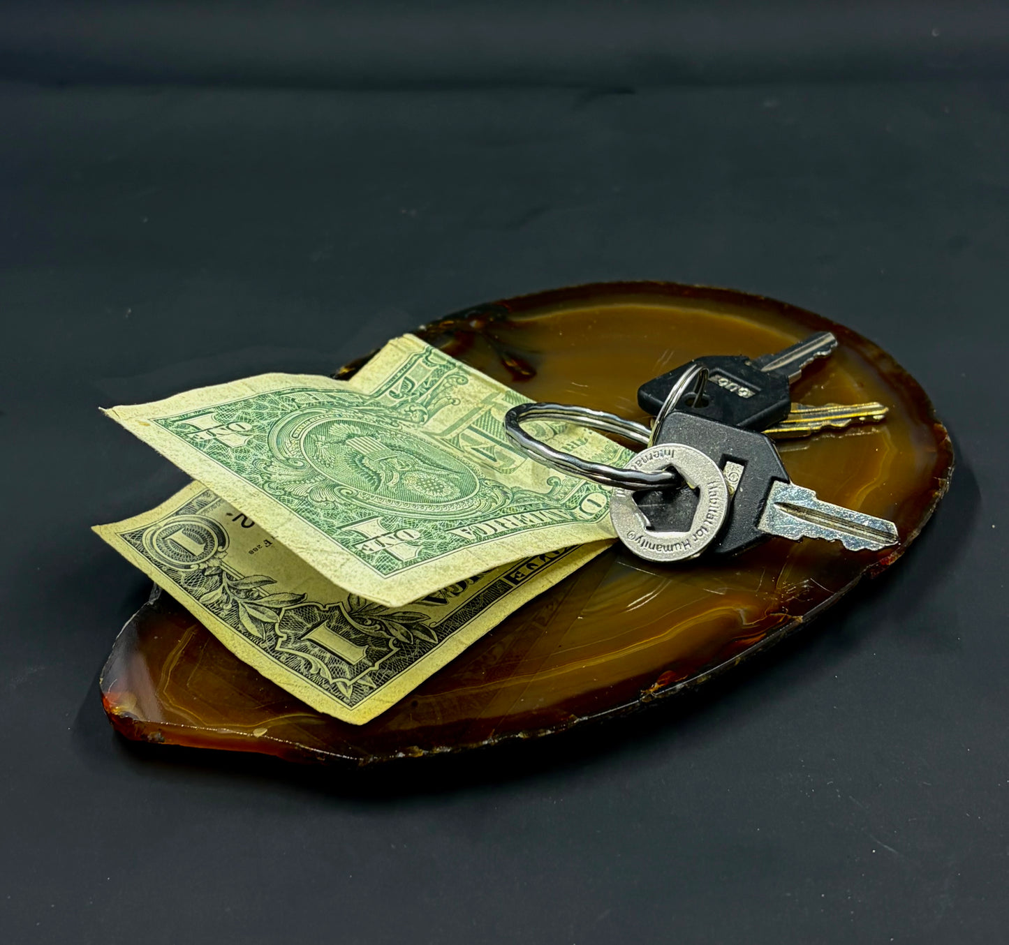 Agate Slab Decorative Table