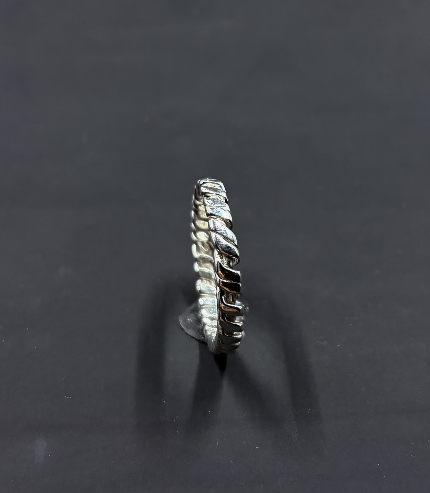 3 Strand Twist Braid Ring Size US 11