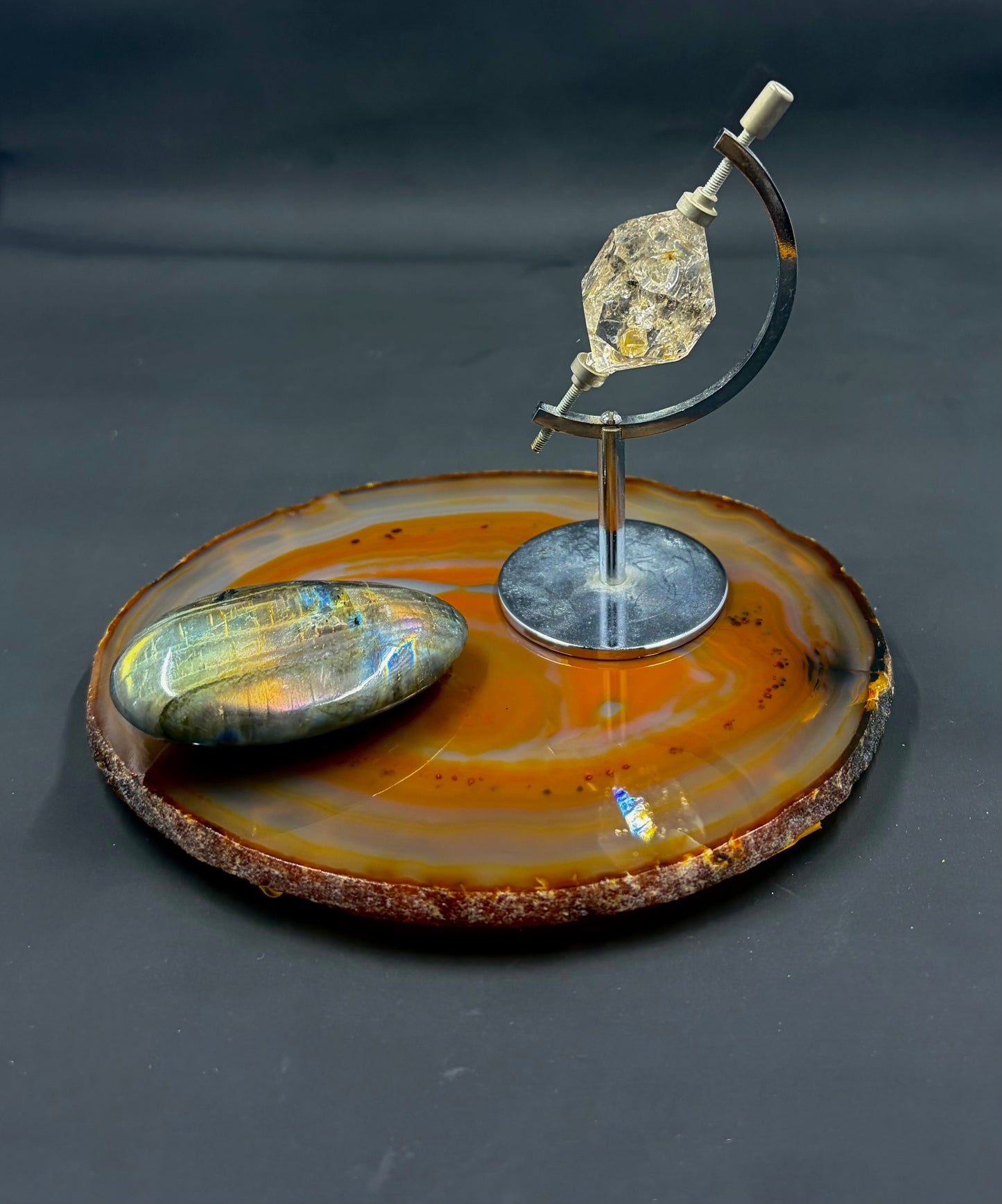 Agate Slab Decorative Table