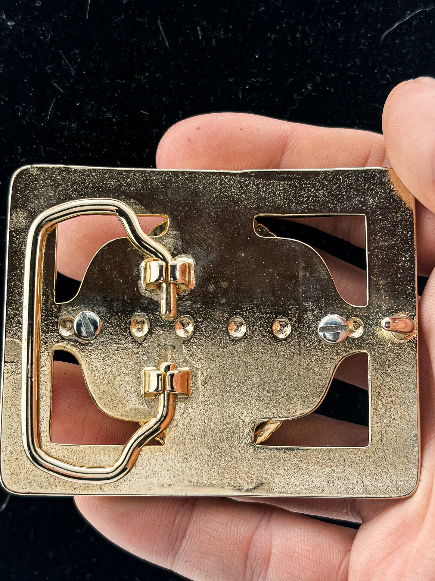 Blue Mustang Jasper Belt Buckle