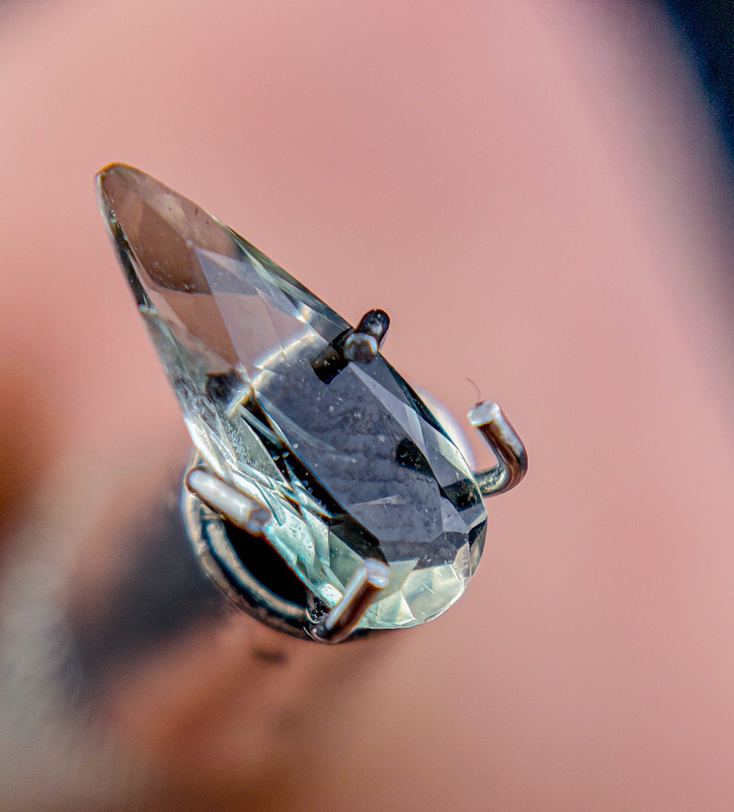 8.45x3.65mm Oregon Sun Stone Facet